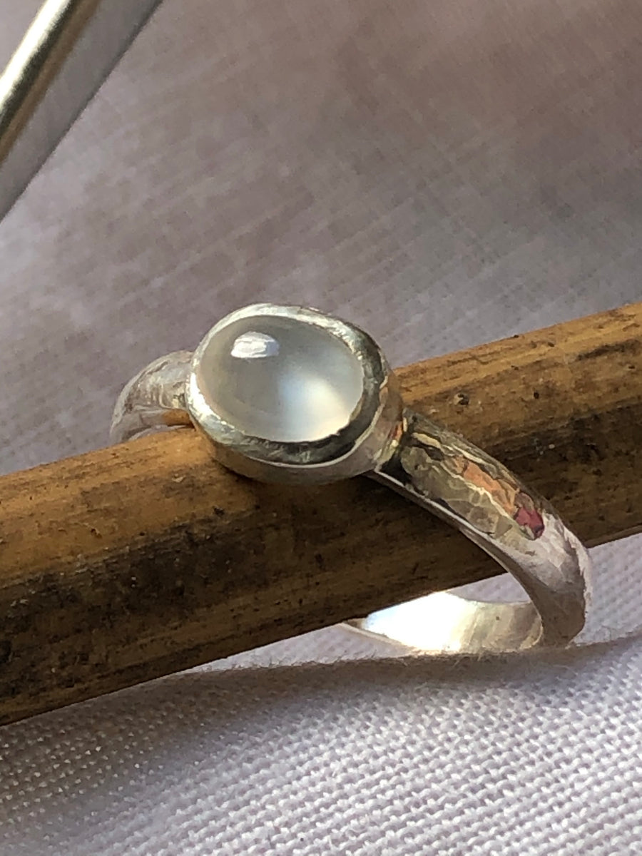 Moonstone/Silver Ring