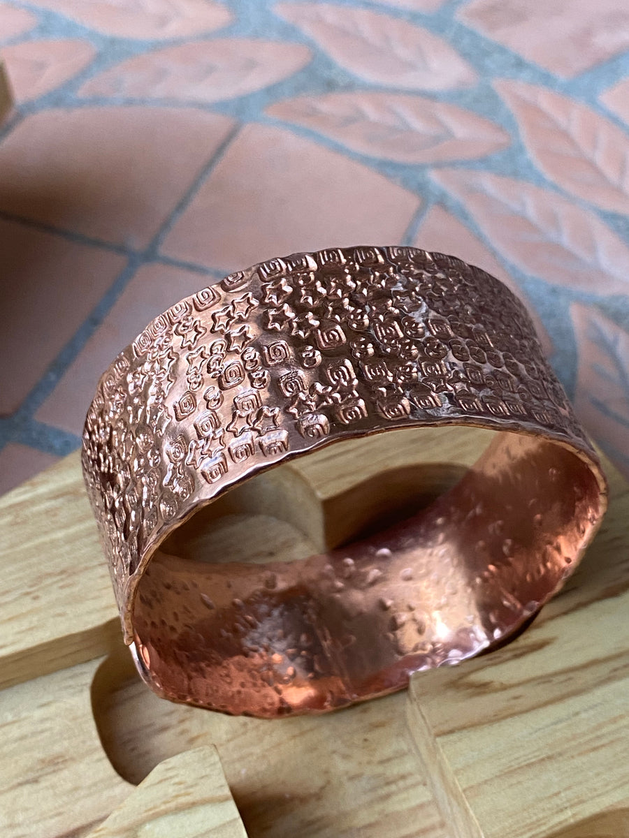 Copper Cuff Bracelet 25mm