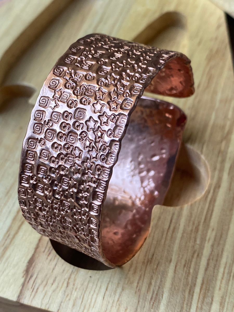 Copper Cuff Bracelet 25mm