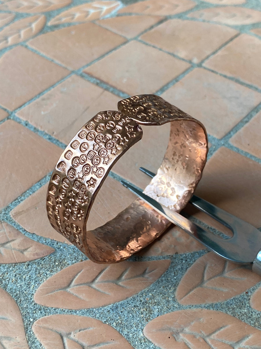Copper Cuff Bracelet 20mm