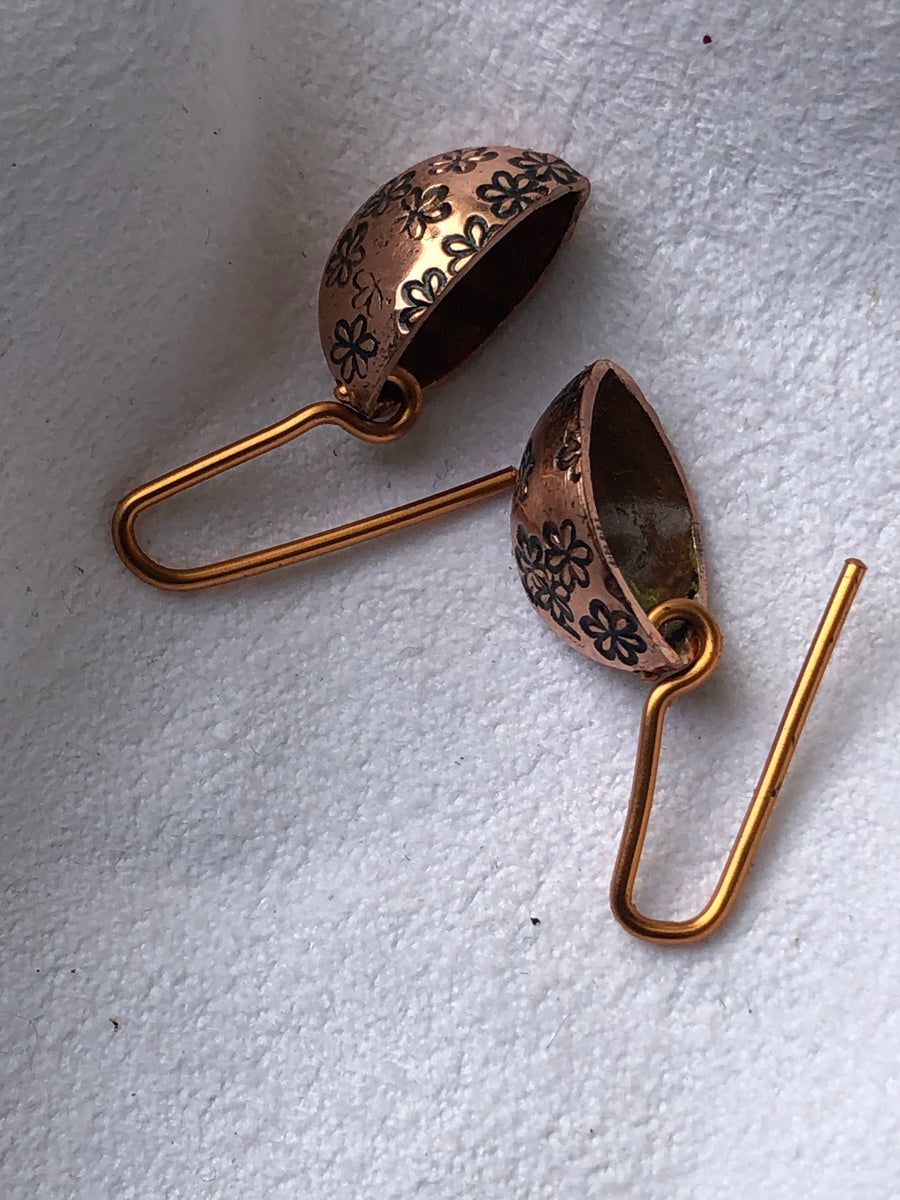 Copper Earrings VDasies