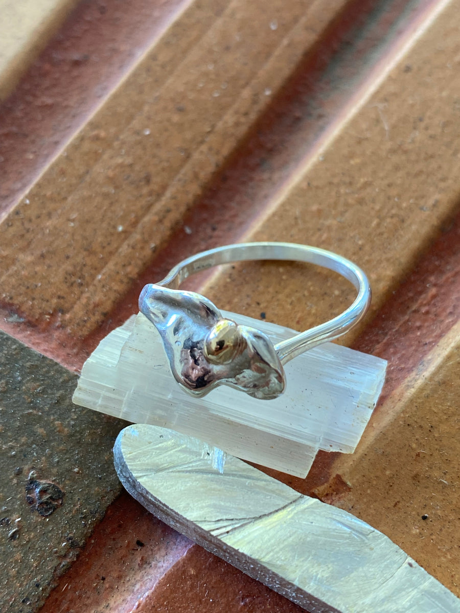 Silver Freestyle Ring