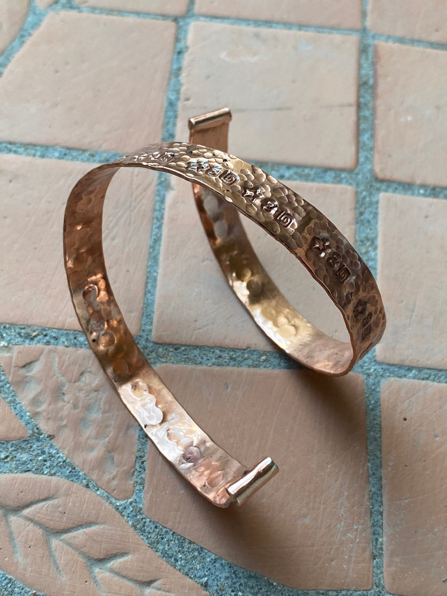 Copper Wrap Bracelet 10mm